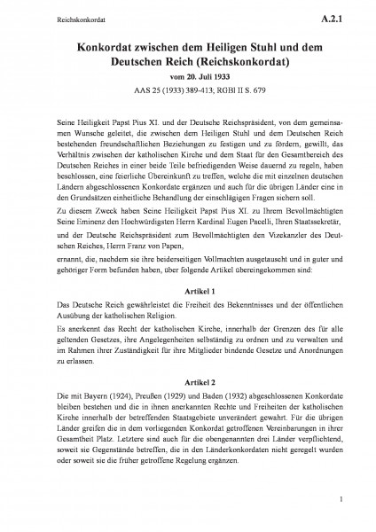 A.2.1 Reichskonkordat