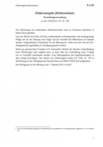 E.4.33 Elektroorgeln (Elektronium)