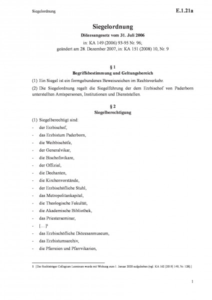 E.1.21a Siegelordnung