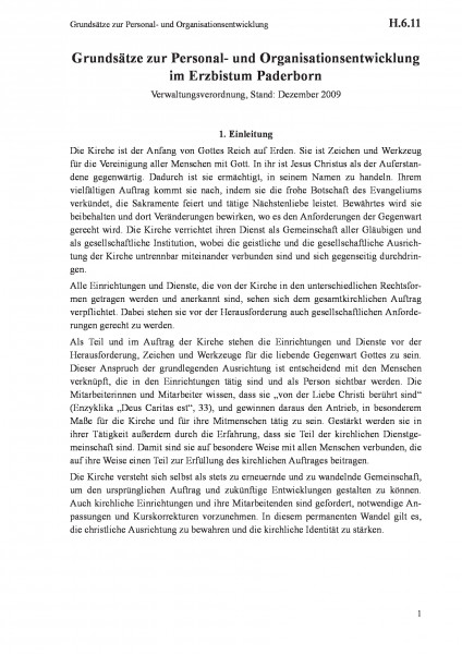 H.6.11 Grundsätze zur Personal- und Organisationsentwicklung