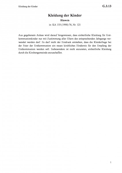 G.3.13 Kleidung der Kinder