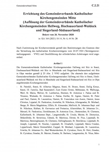 C.2.21 Gemeindeverband Mitte