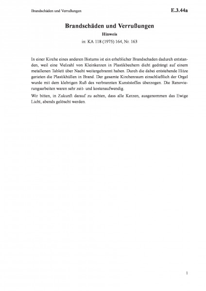 E.3.44a Brandschäden und Verrußungen