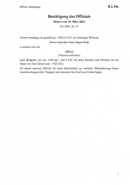 B.2.34a Offizial. Bestätigung