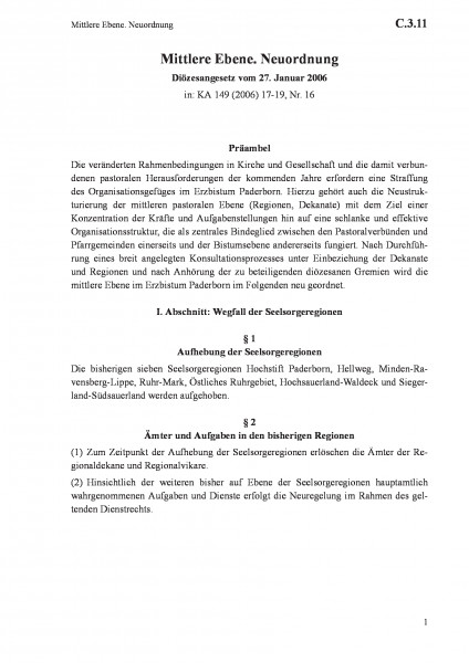 C.3.11 Mittlere Ebene. Neuordnung